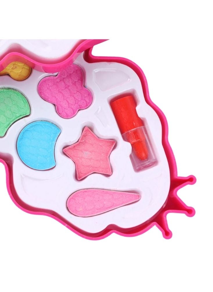 بريميم مجموعة مكياج أميرة حورية البحر – مجموعة لعب تجميلية للبنات مع لوحة ألوان براقة - Image 2