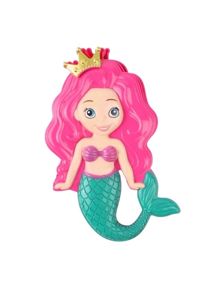 بريميم مجموعة مكياج أميرة حورية البحر – مجموعة لعب تجميلية للبنات مع لوحة ألوان براقة - Image 3