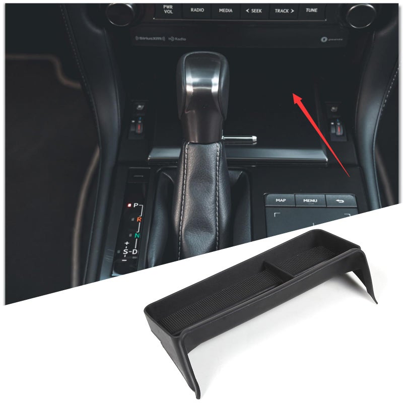 Moittellc Center Console Storage Box Tray Organizer Compatible with Lexus GX GX400 GX460 20042020 and GX470 20042009 Secondary Container Insert Storage Box Accessories