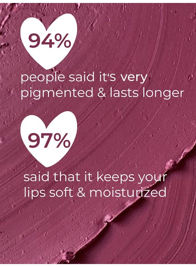 Insight Cosmetics 24 Hrs Non Transfer Matte Lipstick |Matte Finish |Lightweight Lipstick |Transferproof For 24Hrs |Nourishes Lips & Great For Daily Use |Highly Pigmented Smudge-Proof Lipstick | Water-Proof | Toxic Free & Vegan | 18- Looking Good - Image 3