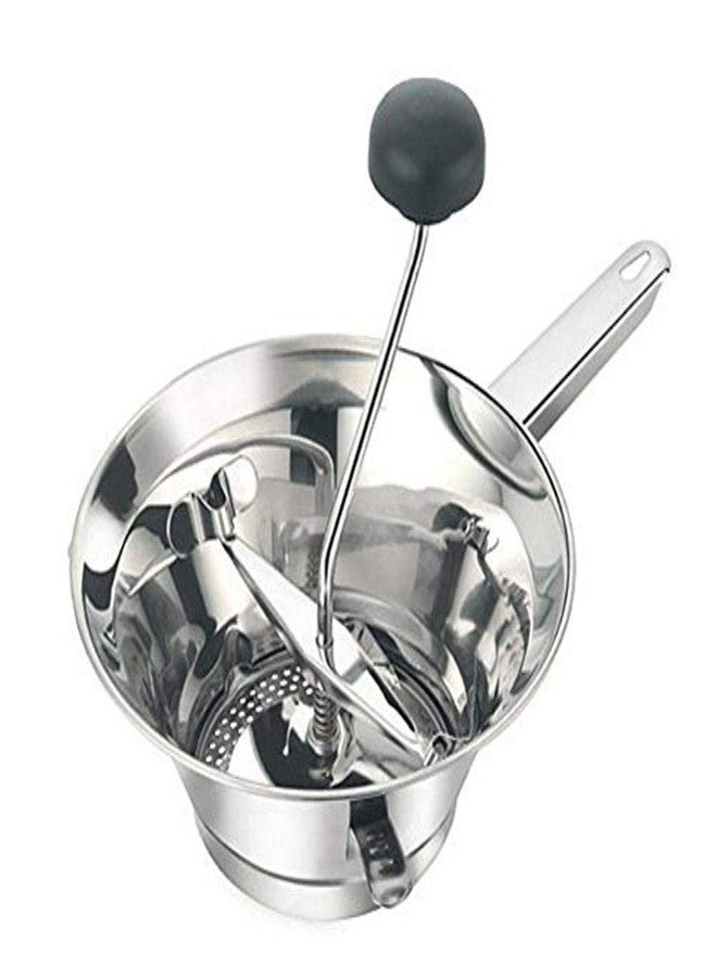 Motta Stainless Steel Food Mill, 7.87"/20cm, Silver