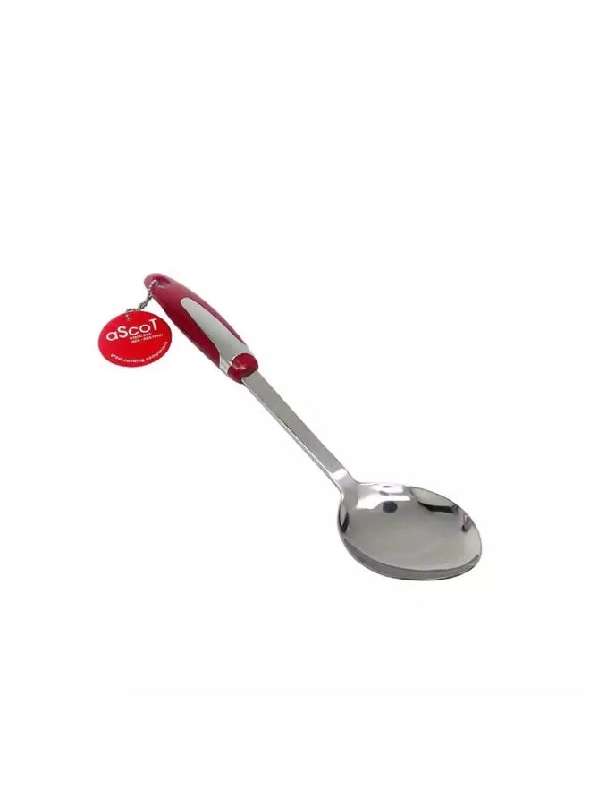Ascot Stainless Steel Solid Spoon for Kitchen use- 34 cm