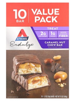 Endulge Caramel Nut Chew Bar 10 Bars 1.2 oz (32 g) Each - pzsku/ZB2C4B1F0E3F9B05C55A0Z/45/_/1730032707/a61454b3-8687-409c-8e8a-f40338fb0c9f