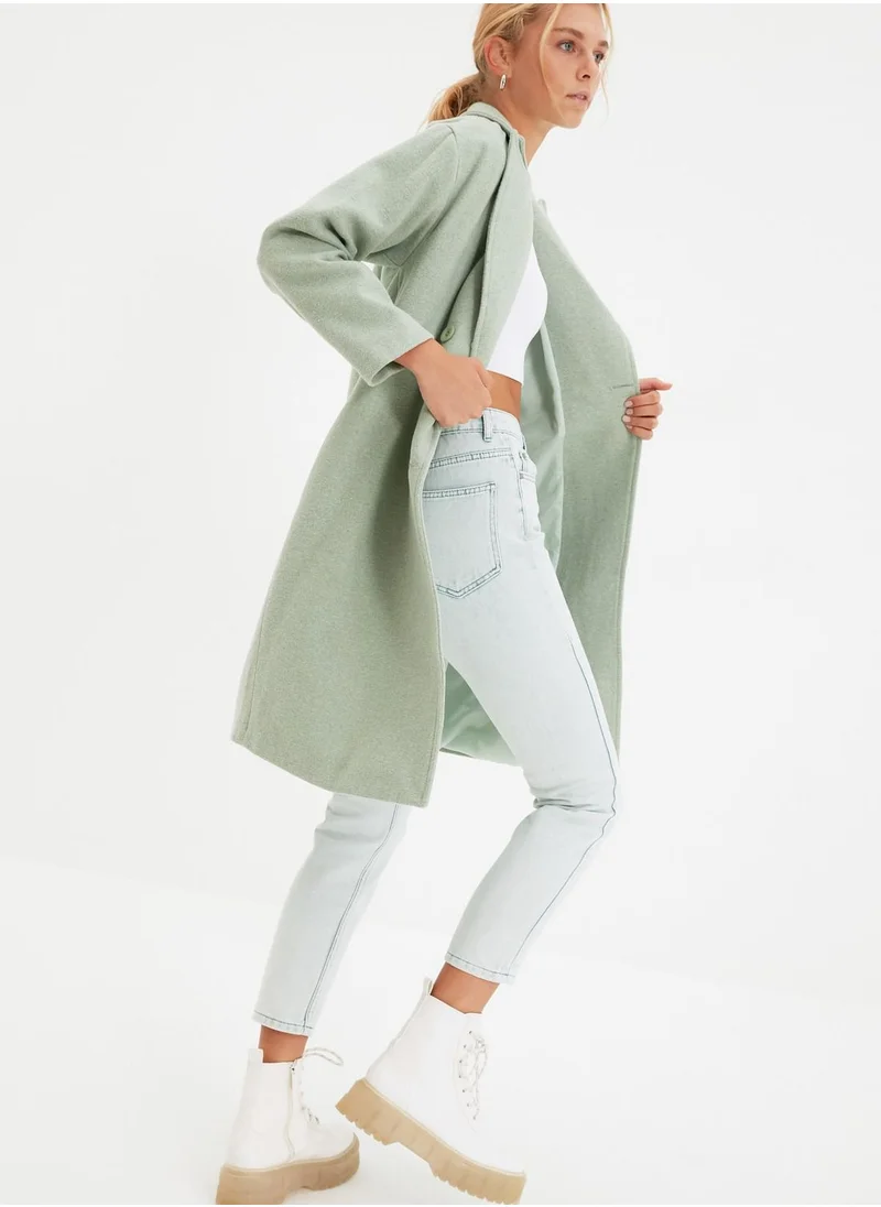 trendyol Longline Knitted Coat