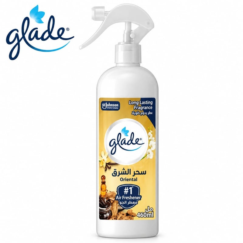 Glade Air Freshener Spray, Oriental Scent, 460ml - Image 1