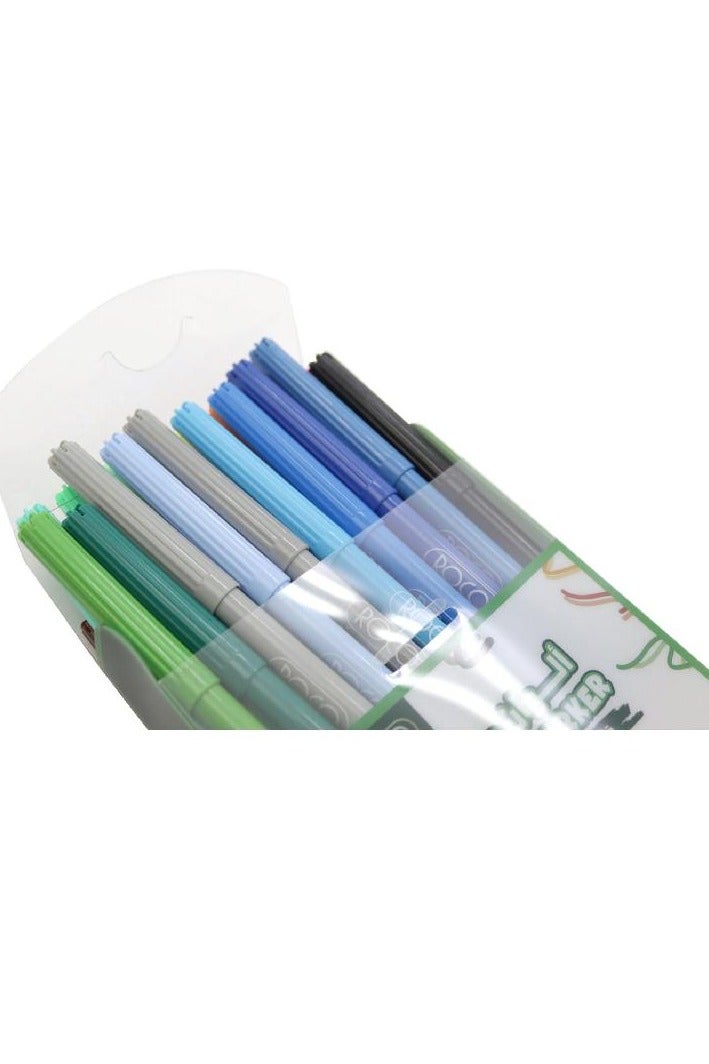 ROCO Washable Color Marker – 30 Pieces, Assorted Colors  - Image 2