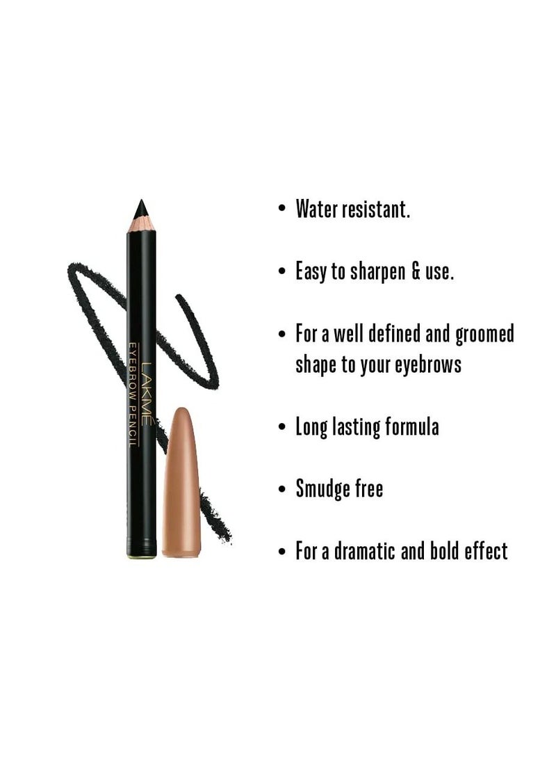 لاكمي قلم حواجب لاكمي، أسود، 2 جم - Image 3