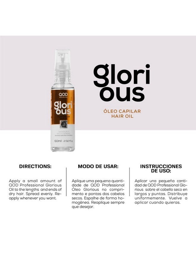 كيو أو دي زيت سيروم جلوريوس 60 مل - Image 3