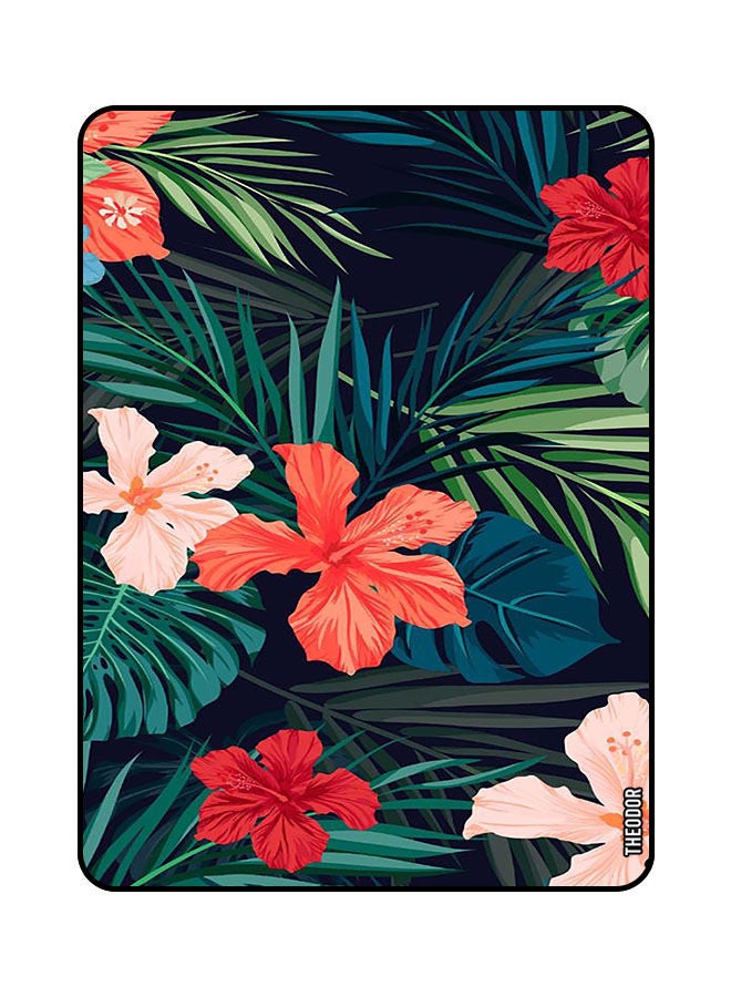 Theodor Protective Flip Case Cover For Samsung Galaxy A7 Lite 2021 8.7 Inches with Auto Wake/Sleep Flowers - Image 1