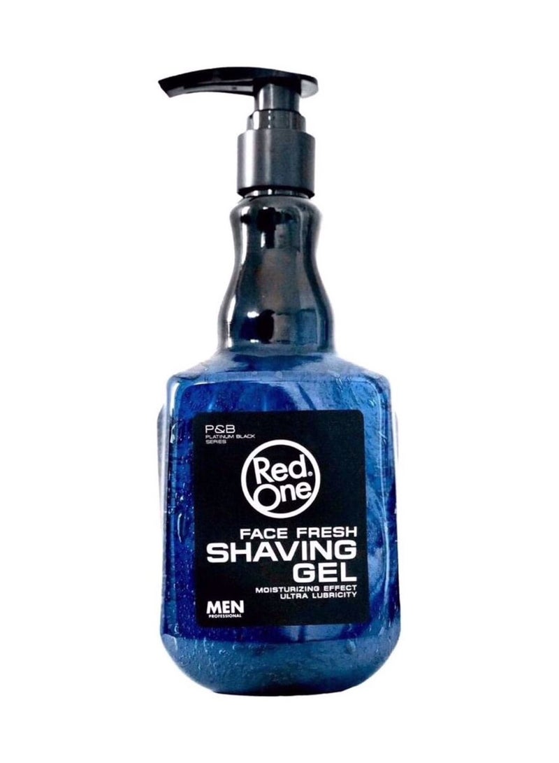 ريد ون جل الحلاقة المرطب للرجال من فيس فريش 1000 مل – ملمس كريمي وانزلاق سلس - Image 1