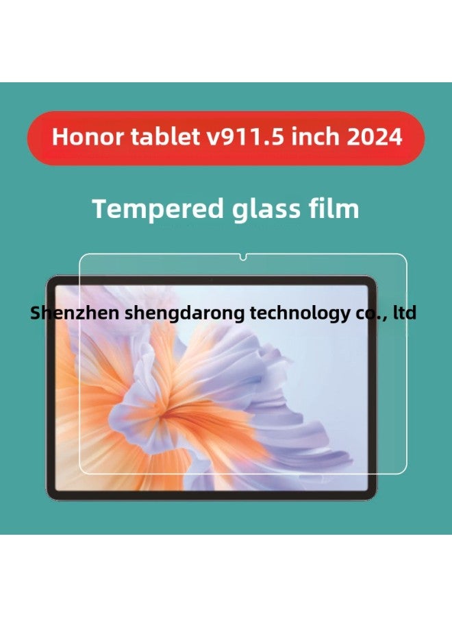 مناسب لجهاز Honor V9 مقاس 11.5 بوصة 2024، غشاء زجاجي مسطح مقوى، لون: جهاز Honor اللوحي V9 مقاس 11.5 بوصة 2024، المقاس: غشاء ورق مصنفر (مُعبأ في كيس مغلف) - Image 1