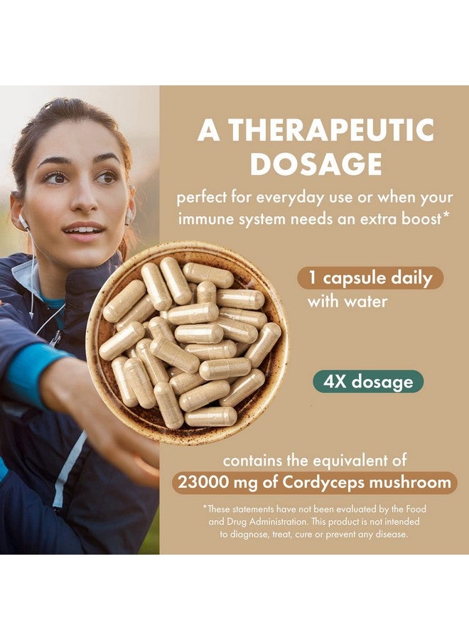 PURE ESSENCE LABS MyPure Cordyceps 4X Mushrooms - Concentrated Cordyceps Mushroom Powder Supplements for Immune System, Stress Response, Physical & Mental Performance - 2 Months Supply - Image 4