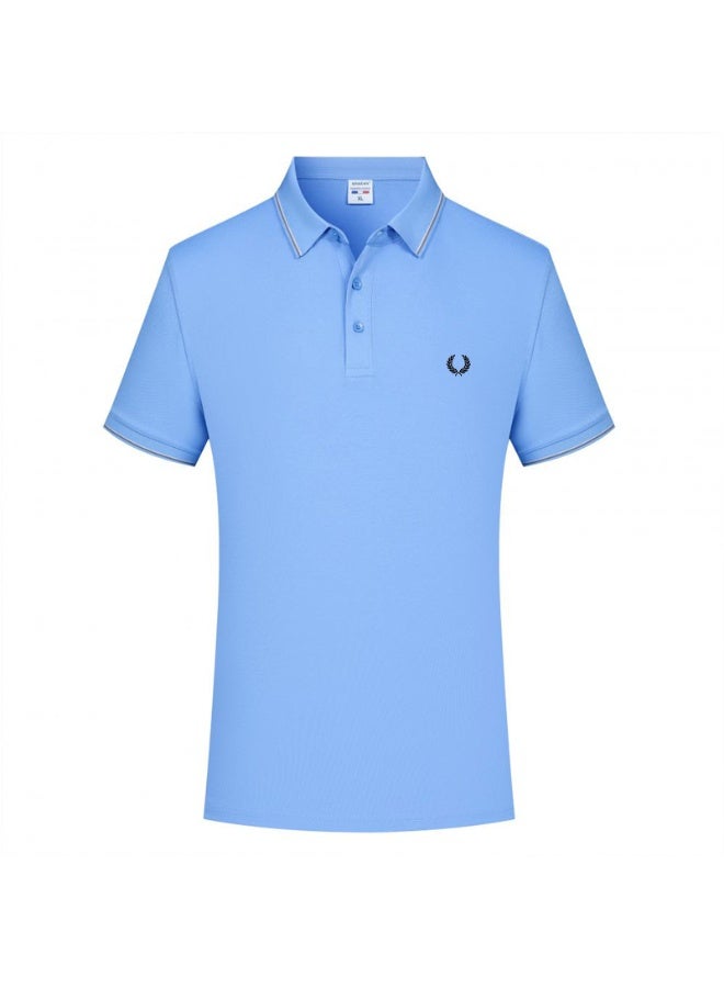 FRED PERRY Slim-fit Polo Shirt Breathable Beaded Cotton Contrast Collar Short Sleeve Joker for Men and Women. - Image 4