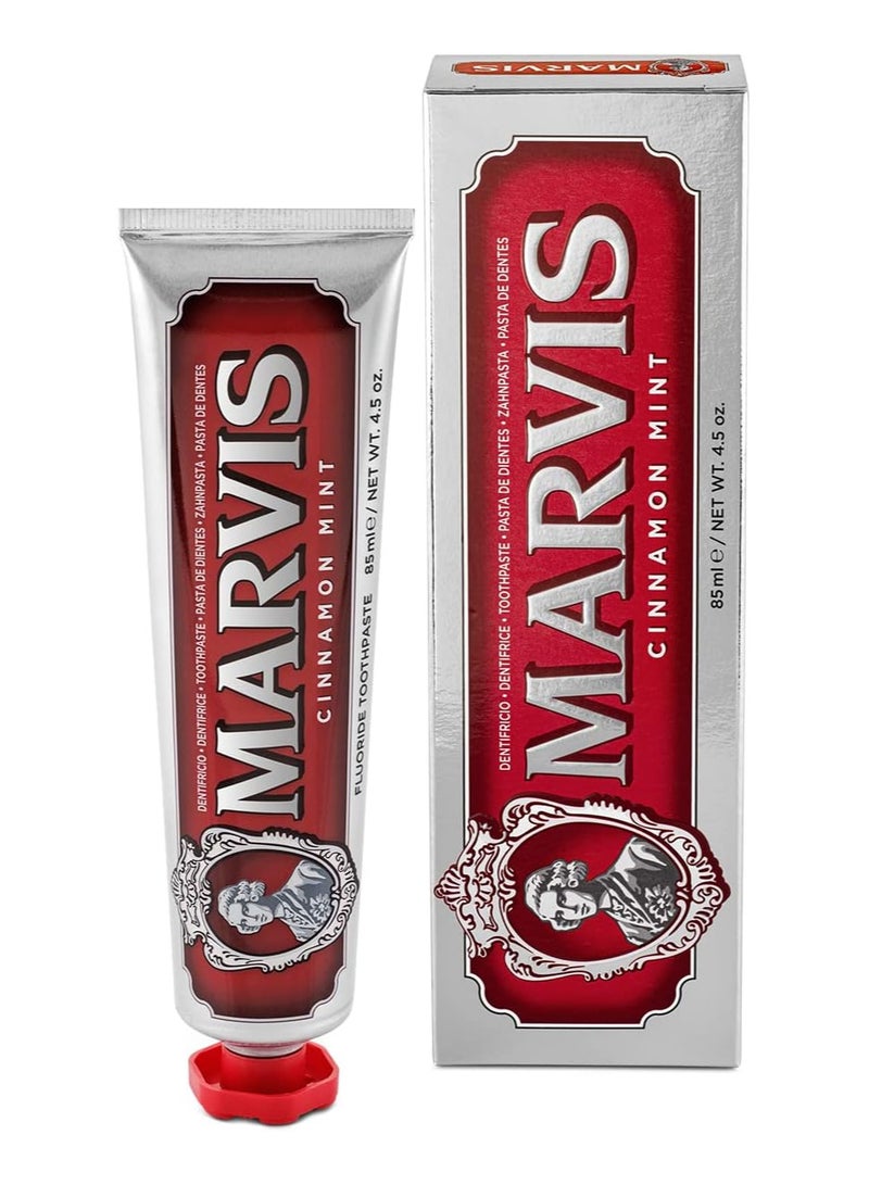 Marvis Cinnamon Mint Toothpaste 85ml - Image 1