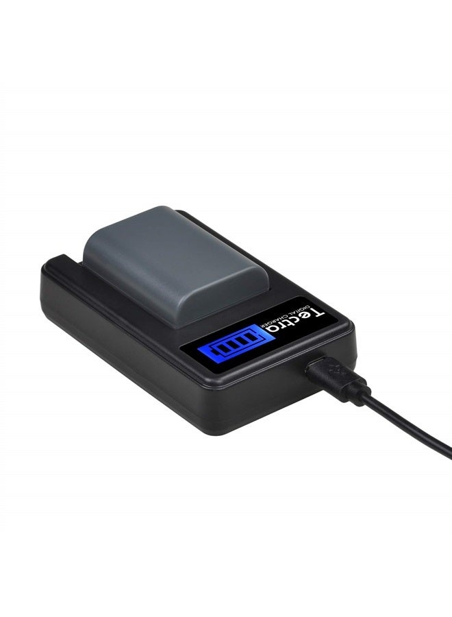 Tectra 2-Pack NB-2L NB-2LH Battery + Rapid LCD Display USB Charger for Canon PowerShot G7 G9 S30 S40 S45 S50 S60 S70 S80 DC410 DC420 VIXIA HF R10 HF R100 HF R11 EOS 350D 400D Digital Rebel XT XTi - Image 5