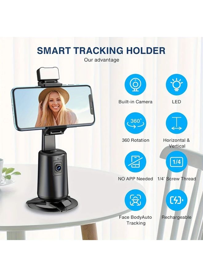 Automatic Face Tracking Phone Tripod 360 Rotation Video Stand AI PTZ Stabilizer A200 - Image 3