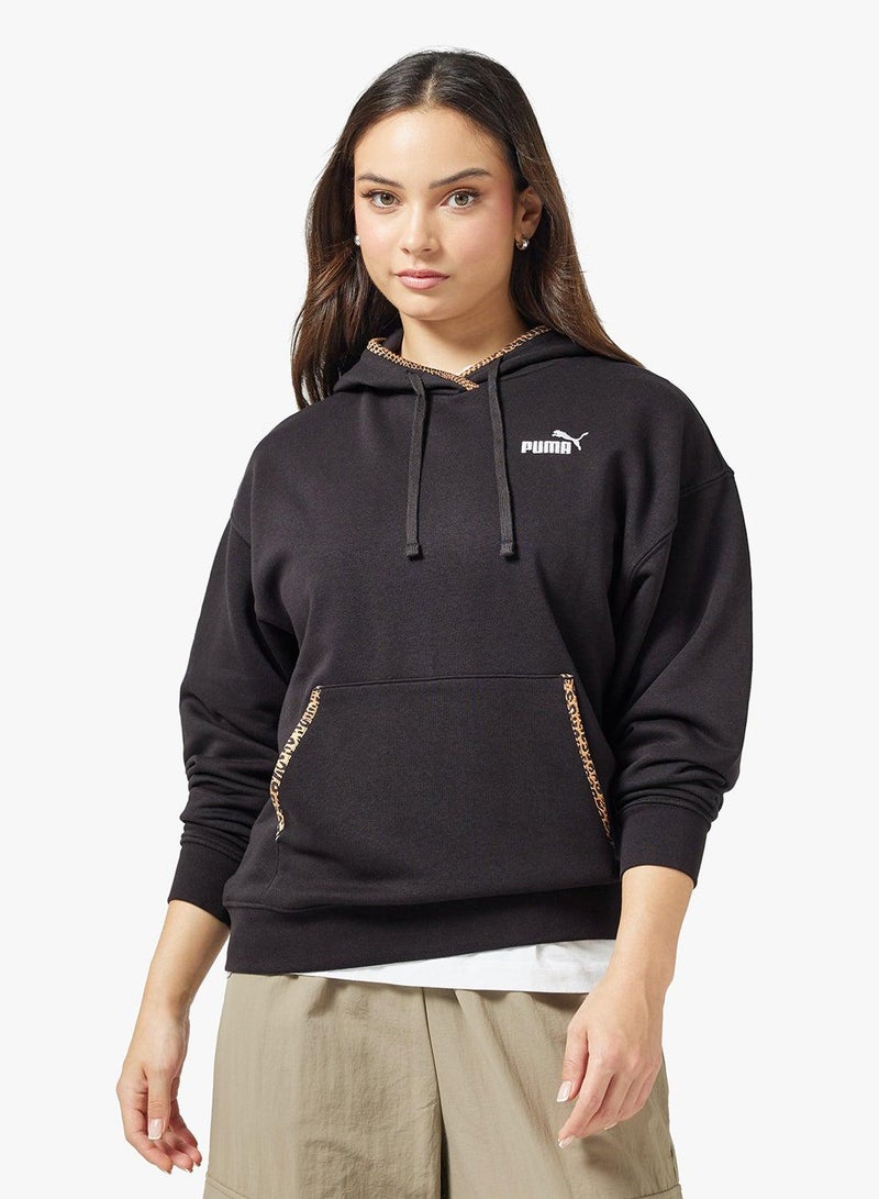 PUMA Essential Graphic Animal Hoodie - Image 1