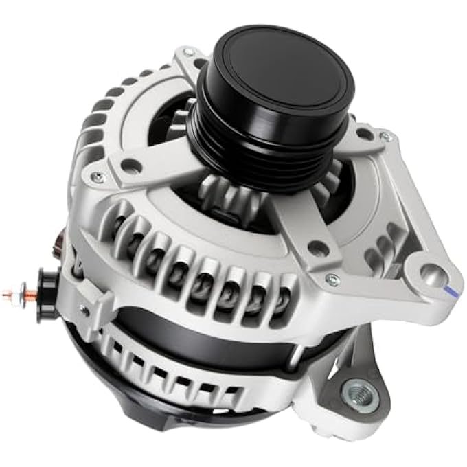 YOMALL Alternator 11519 100Amp 4-Groove Decoupler Pulley for 2010-2011 Camry 2.5L L4 Vehicle Alternator 11516 11516N 27060-0V060 104210-2650 2706036050 104210-2630 AL3367X - Image 1