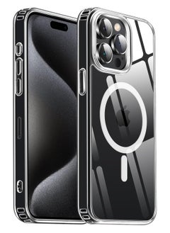 iPhone 15 Pro Max Case, Compatible With Mag-Safe Support Wireless Charging, Shockproof Protective Anti-Scratch Cover For iPhone 15 Pro Max 6.7- Inch