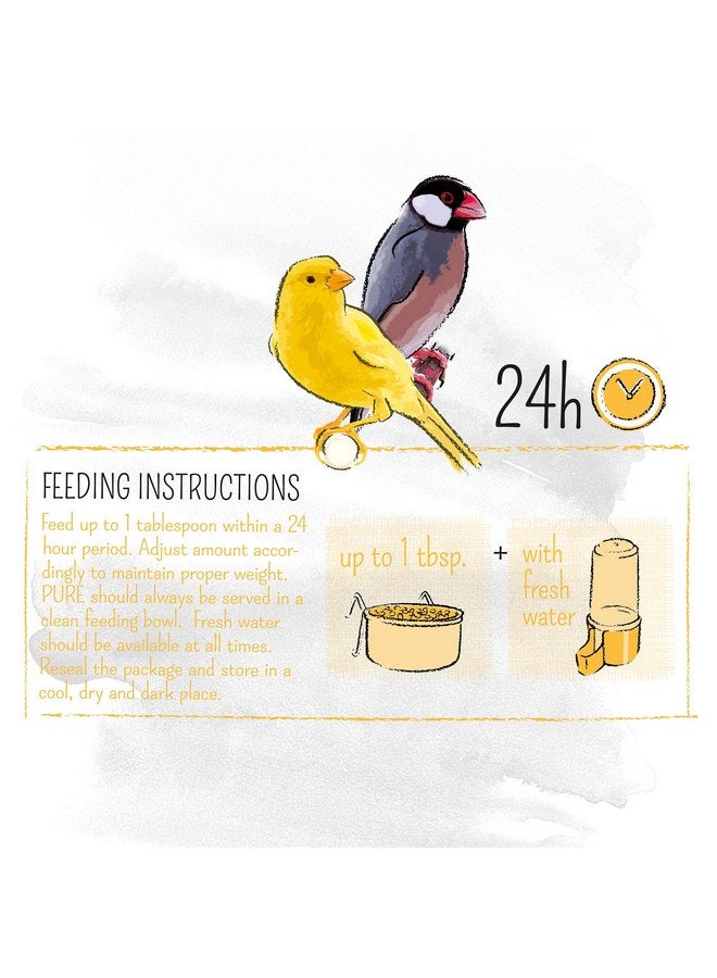 Witte Molen Pure Gourmet Seed and Gourmet Seed Mixture with chia (Yellow-Coated Canary, Goldfinch, Zebra Finch) (Pure Canary or Finch Gourmet Seed Mixture) - Image 4