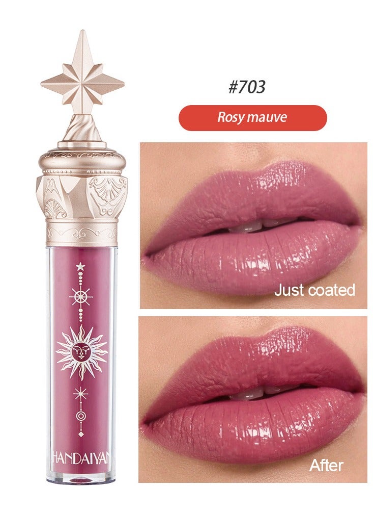 Handaiyan Lipstick Matte Liquid Lipsticks Makeup For Women Velvet Long Lasting Waterproof Highly Pigmented Colour Quick-Drying, Smudge-Proof, Nourishes, Conditions,Ultra Soft Moisturizes - Image 2