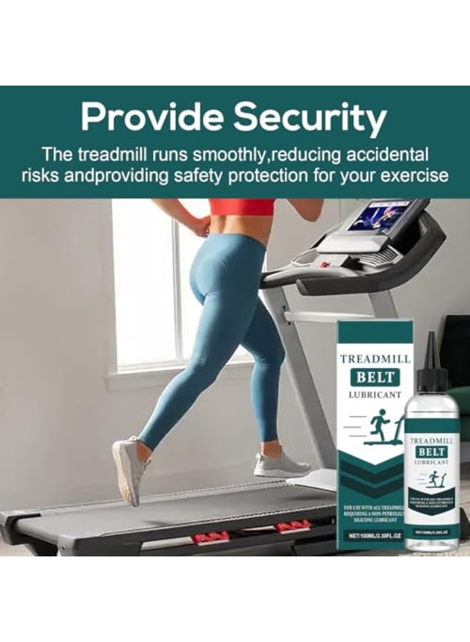 Jakehoe Treadmill Belts Lubricant ,100ml Treadmill Maintenance Lubricant - 100% Pure Silicone Oil for Treadmill Belts, Eco - Friendly, High - Temperature Resistant, Easy to Apply, for Optimal Treadmill Performance - Image 3