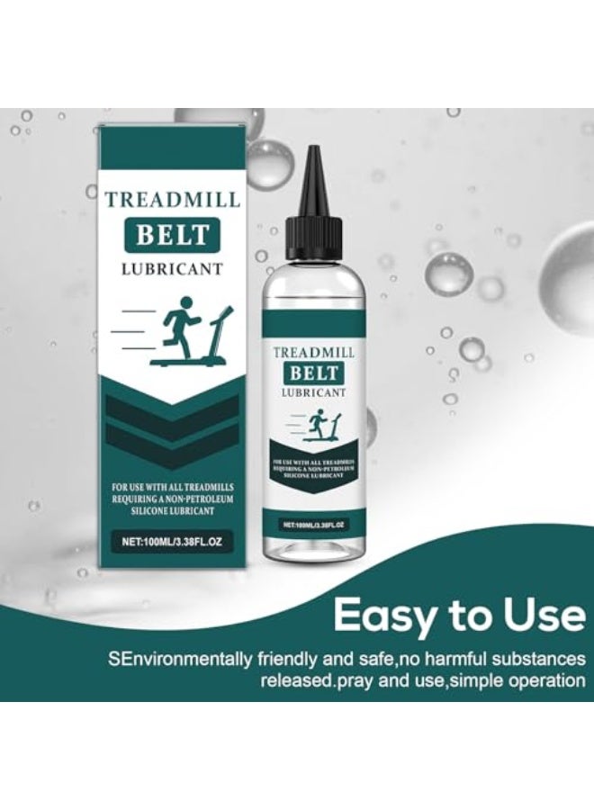 Jakehoe Treadmill Belts Lubricant ,100ml Treadmill Maintenance Lubricant - 100% Pure Silicone Oil for Treadmill Belts, Eco - Friendly, High - Temperature Resistant, Easy to Apply, for Optimal Treadmill Performance - Image 5