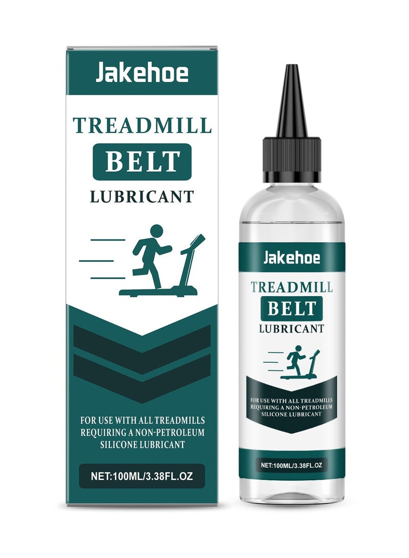 Jakehoe Treadmill Belts Lubricant ,100ml Treadmill Maintenance Lubricant - 100% Pure Silicone Oil for Treadmill Belts, Eco - Friendly, High - Temperature Resistant, Easy to Apply, for Optimal Treadmill Performance - Image 1