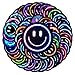 Wercokt 50PCS Smiling Neon Stickers Cute Water Bottle Stickers for Kids for Teaching Rewards Notebooks Stationery Luggage Cartoon PVC Happy Stickers - Image 3