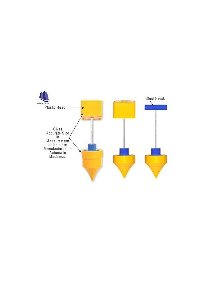 Generic Iron Plumb Bob with 2mtr Thread - No. 2  - Image 2