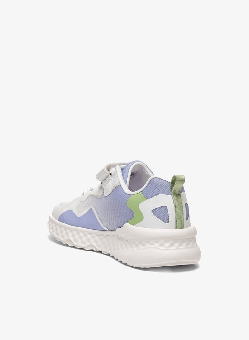 كابا حذاء رياضي بناتي بشعار وحزام لاصق - Image 2