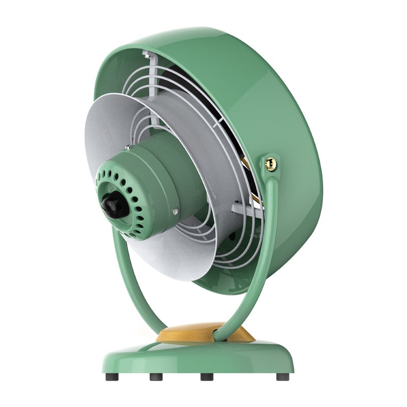 Vornado مروحة دوراندو VFAN العتيقة، 3 سرعات، هيكل معدني، تدفق هواء قابل للتعديل، أخضر - Image 3