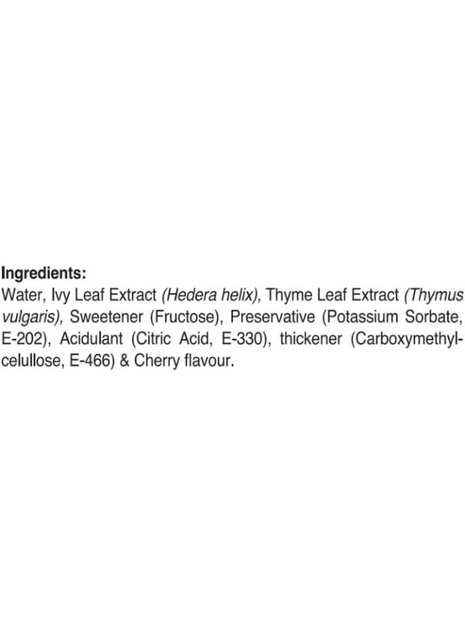 SUNSHINE NUTRITION Ivy Cough Syrup With Thyme Extract Helps Relieve Dry And Wet Cough 100Ml  - Image 2