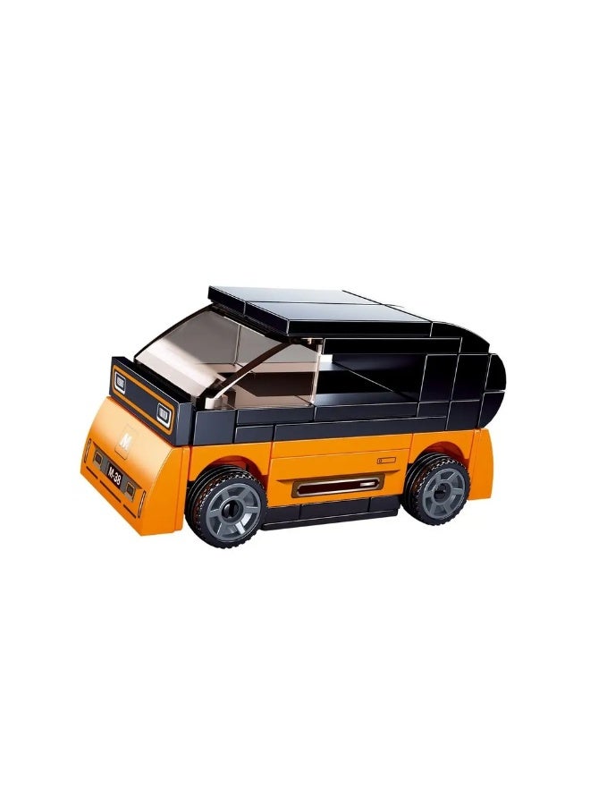 Sluban Sluban - Power Bricks Black and Orange Electric Vehicle Model 5 58 Pieces - M38-B1067E  - Image 2