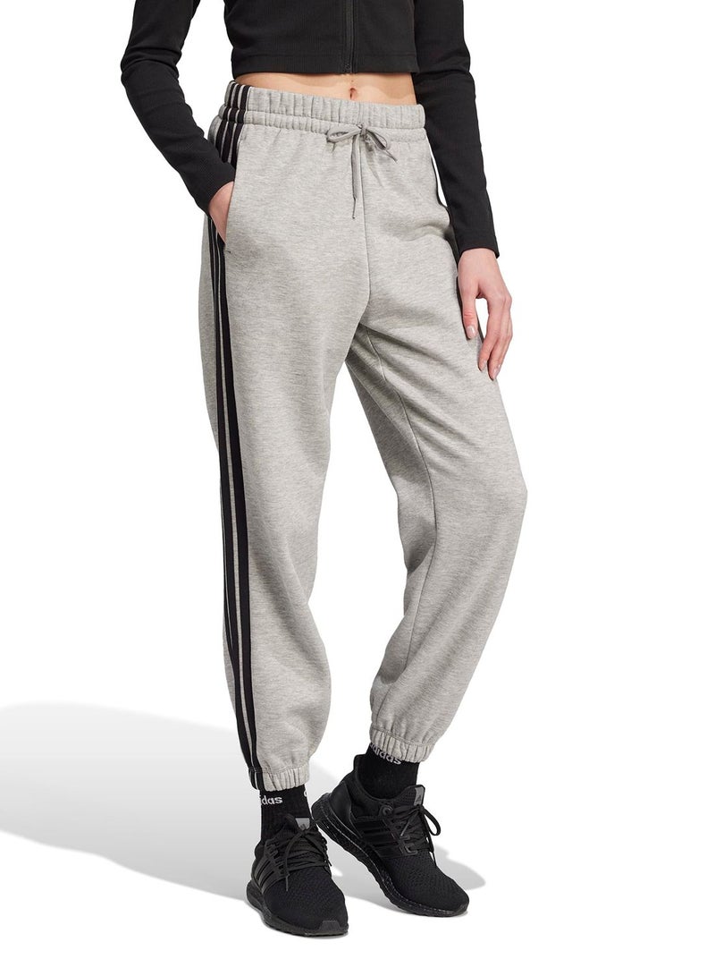 Adidas Essentials 3-Stripes Fleece Loose-Fit Joggers - Image 5