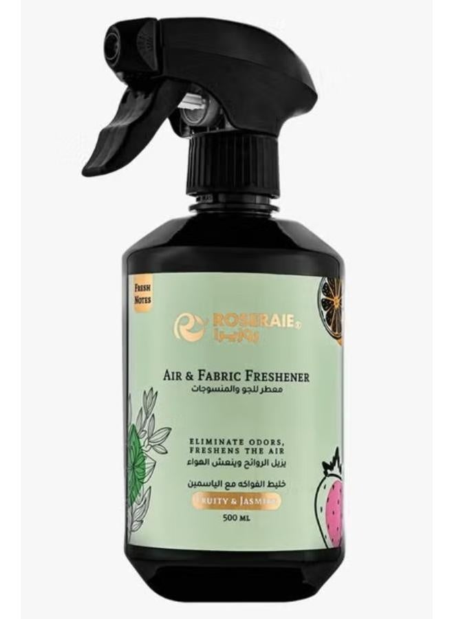 روزيرا معطر للجو و الاقمشة خليط الفواكه مع الياسمين اسود 500 مل
