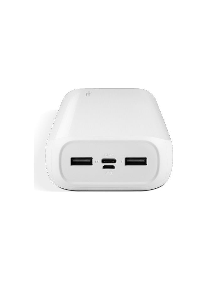 ttec ReCharger Ultra 30.000 mAh Powerbank-White - Image 2