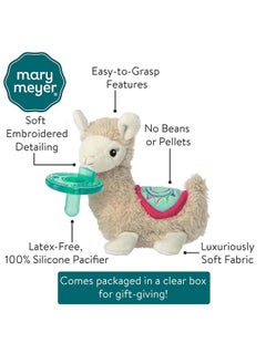 Mary Meyer Mary Meyer WubbaNub Infant Pacifier, 6-Inches, Lily Llama 1 Count (Pack of 1)  - Image 5