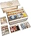 The Broken Token Flash Point Fire Rescue Compatible Game Crate Wooden Storage Box with Multiple Trays - Image 2