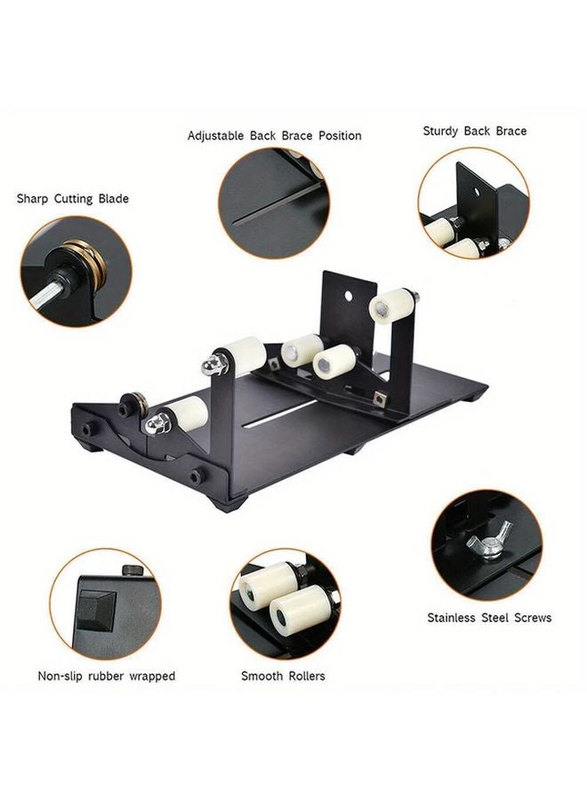 Black Glass Bottle Cutter Tool Set 19pcs DIY Craft Kit for Wine Beer Bottles - Image 5