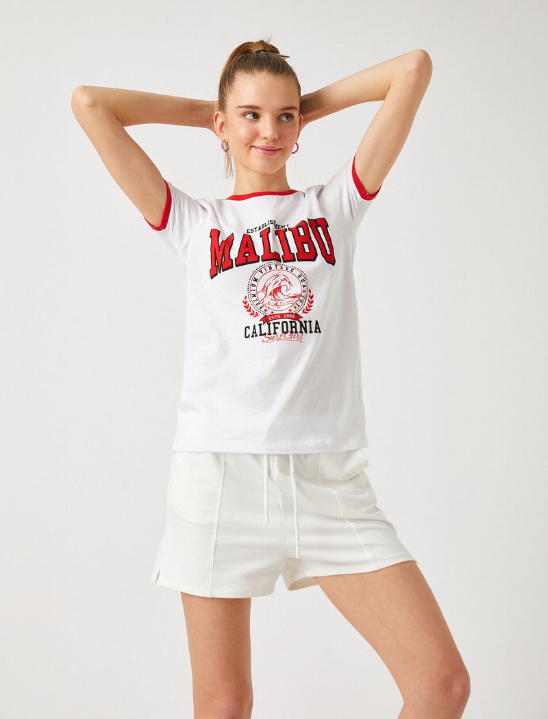 Koton | Printed Casual T-Shirt | - Image 1