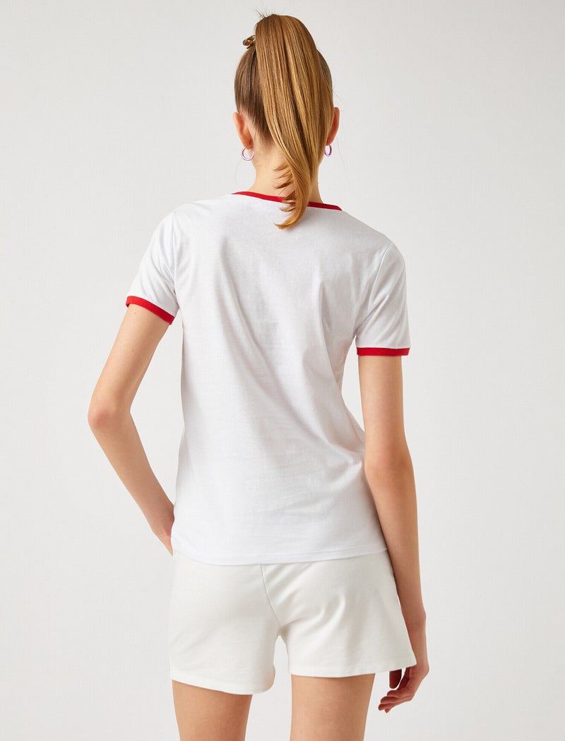 Koton | Printed Casual T-Shirt | - Image 4