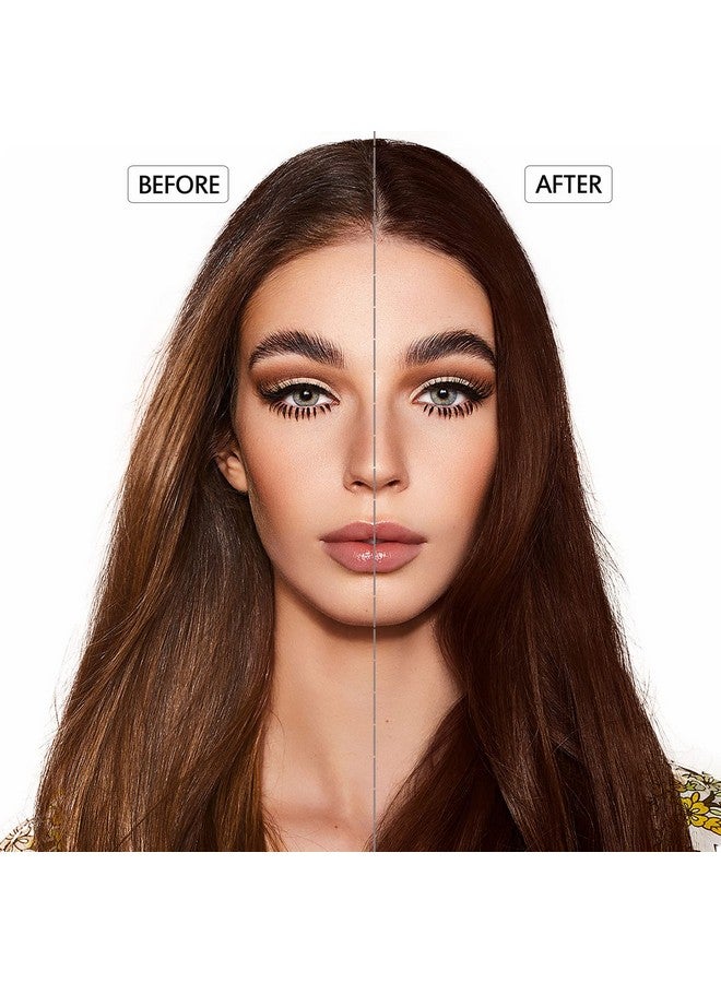 Agthyuve Hair Dye Shampoo 3 In 1 Dark Brown Hair Dye 16.9 Fl Oz Dark Brown Hair Shampoo Semipermanent Hair Dye Shampoo 100% Gray Hair Coverage Effect In 5 Minutes Lasts 30 Days (Dark Brown) - Image 2