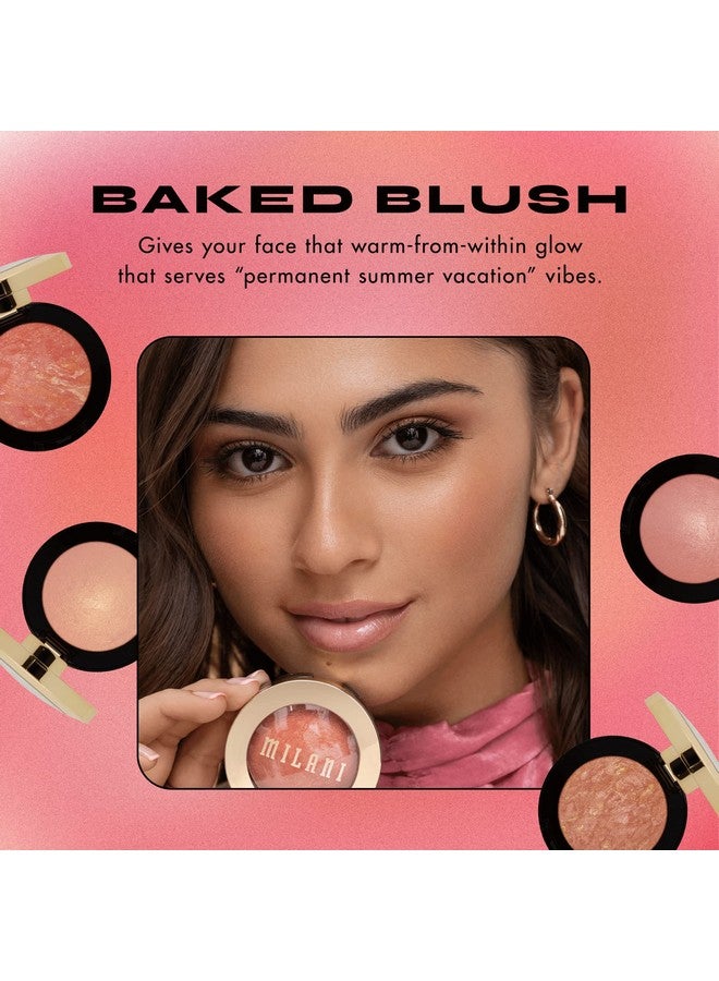 MILANI Baked Blush Luminoso (0.12 Ounce) Crueltyfree Powder Blush Shape Contour & Highlight Face For A Shimmery Or Matte Finish - Image 3