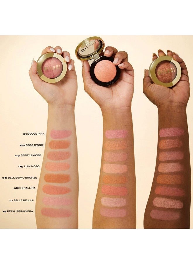 MILANI Baked Blush Luminoso (0.12 Ounce) Crueltyfree Powder Blush Shape Contour & Highlight Face For A Shimmery Or Matte Finish - Image 2