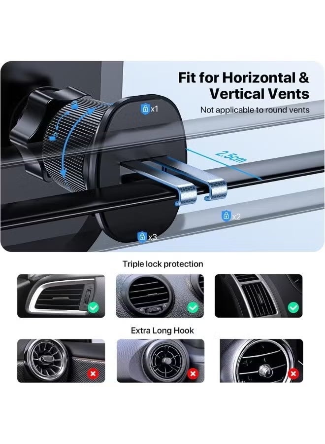 IAF Car Phone Holder with Long Adjustable Arm – Strong Suction Cup Dashboard & Windshield Mount, 360° Rotating Universal Mobile Holder Stand for iPhone, Samsung & All Smartphones - Image 5