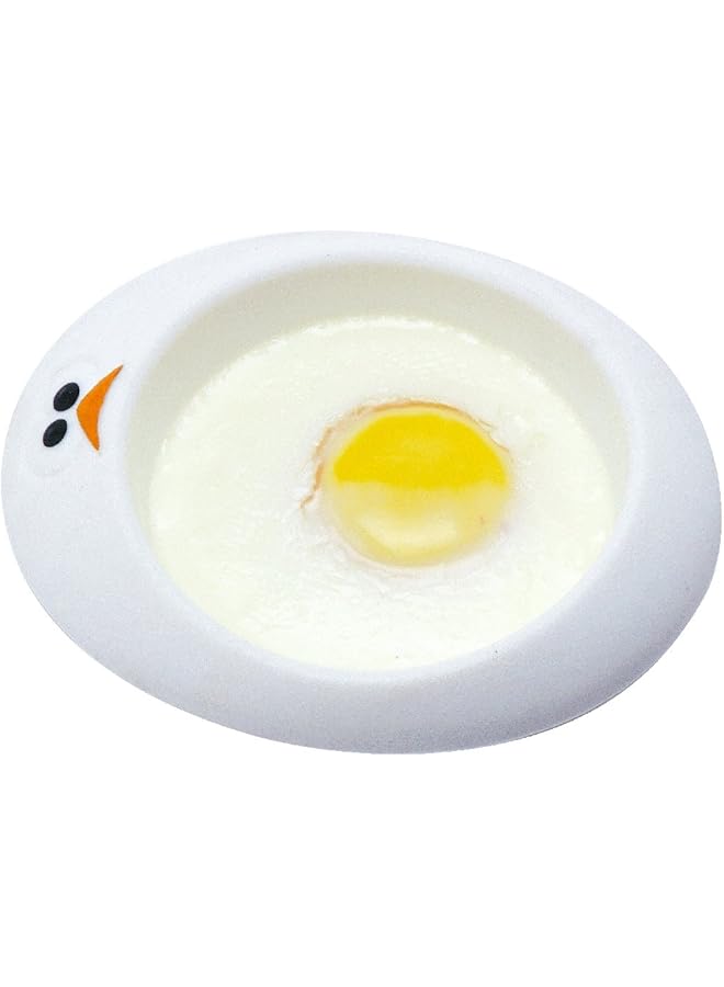 joie Kitchen Gadgets 50560 Poachie Floating Silicone Egg Poacher, White, Plastic - Image 2