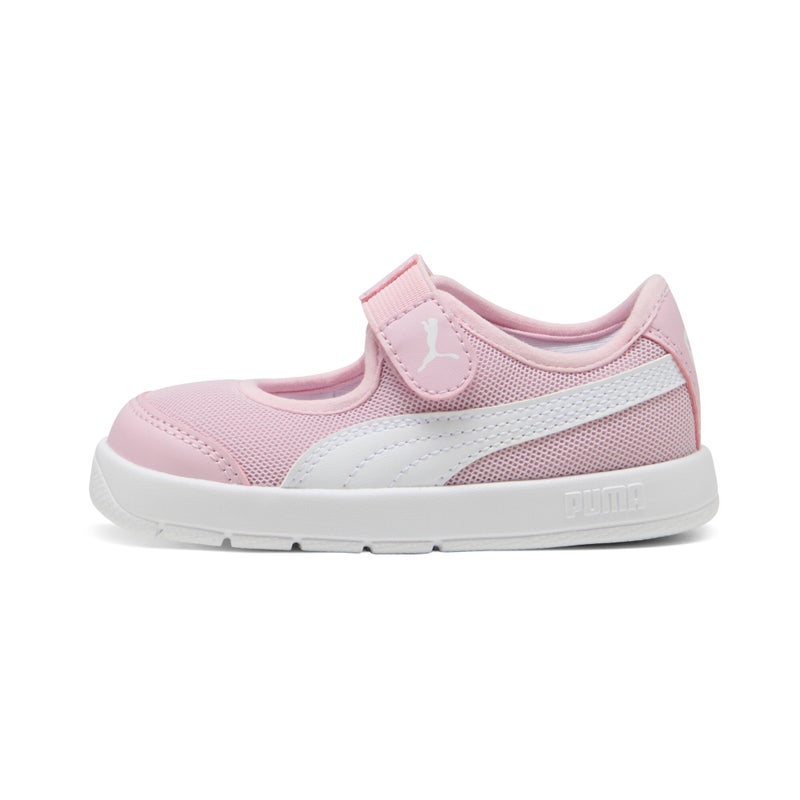 PUMA Courtflex v3 Lina Toddlers Girls Pink Sneakers - Image 1