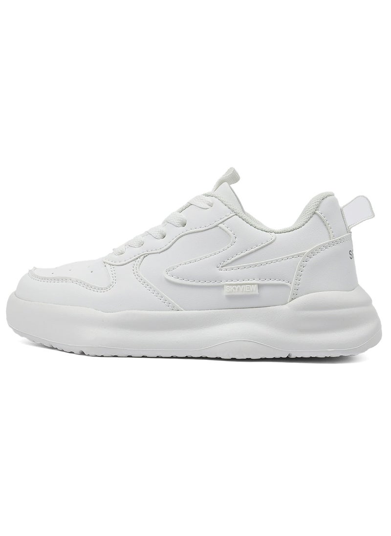 Sky View - SKY VIEW little boys girls lightweight breathable sports shoes lace-up sports tennis shoes suitable for running and walking - Image 1