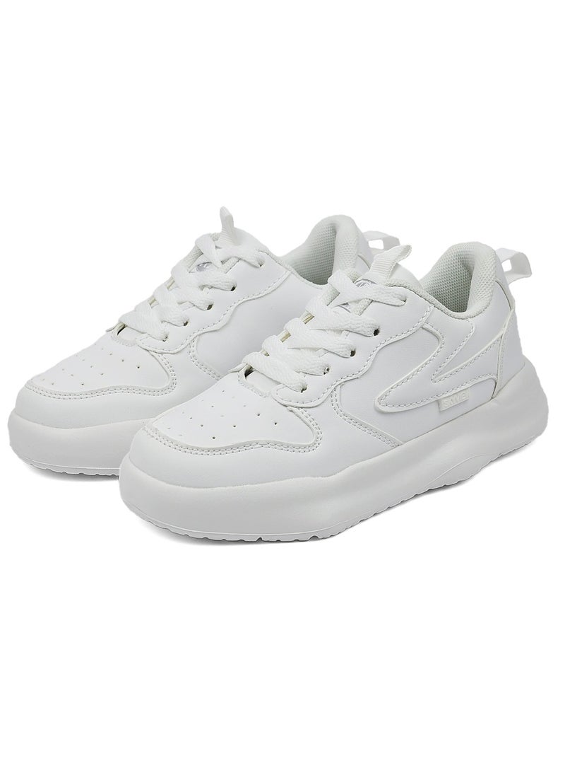 Sky View - SKY VIEW little boys girls lightweight breathable sports shoes lace-up sports tennis shoes suitable for running and walking - Image 1